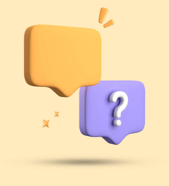 istock 3d rendering of speech bubble, 3D pastel chat icon set. Set of 3d speak bubble. 1744964894