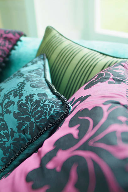 istock Close up of silk cushion 174496619