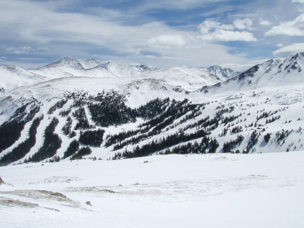 istock Loveland ski area mountain slopes on Continental Divide Colorado 1744979303
