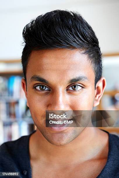 Closeup Of Smart Indian Boy Stock Photo - Download Image Now - 20-29 Years,  Adolescence, Adult - iStock
