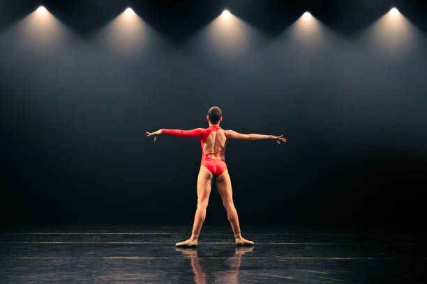 istock Young girl dancing neoclassic ballet 1745000157