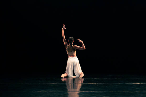 istock Teenager performing contemporary dance 1745002013