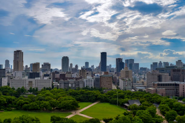 istock City landscape from Osaka castle 1745063049