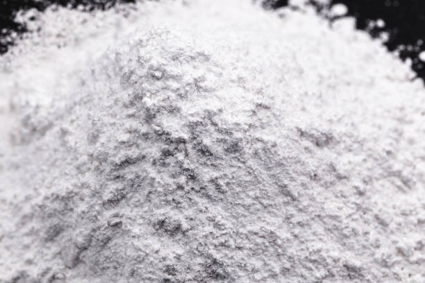 istock Hydroxide, magnesium, powder, compound, white solid, known as milk of magnesia for its dairy appearance, used as a laxative, treatment of occasional constipation, and antacid 1745063421