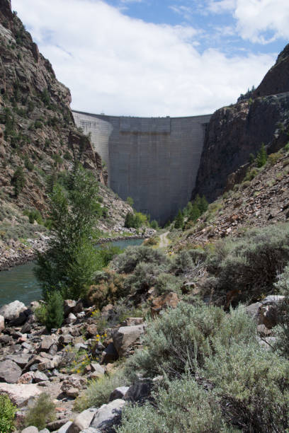 istock Morrow Point Dam on the Gunnison River 1745104240