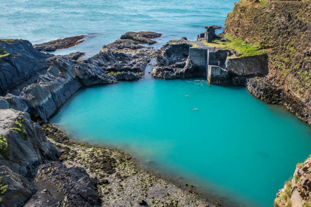 istock Blue Lagoon, Abereiddy in Pembrokeshire 1745124852