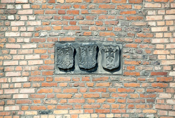 istock Gdansk Milk Can Gate Tower Heraldry 1745136797