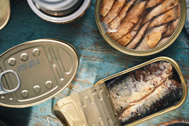 istock Canned Fish - Sardines in a Tin 1745141224