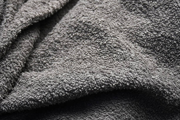 istock Towel fabric. Soft towel textile texture background 1745162826