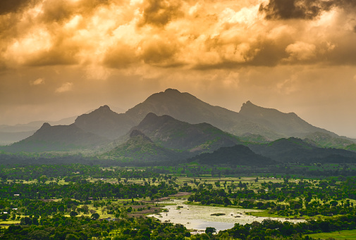 View from Sigiriya Rock, Sri Lanka