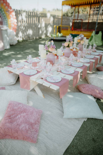 istock Kids birthday party decoration 1745249122