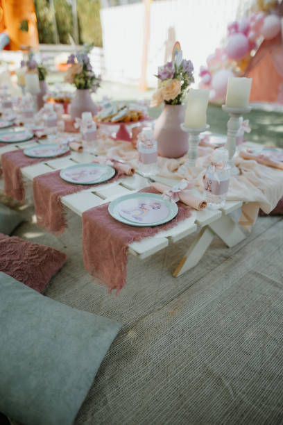 istock Kids birthday party decoration 1745252999