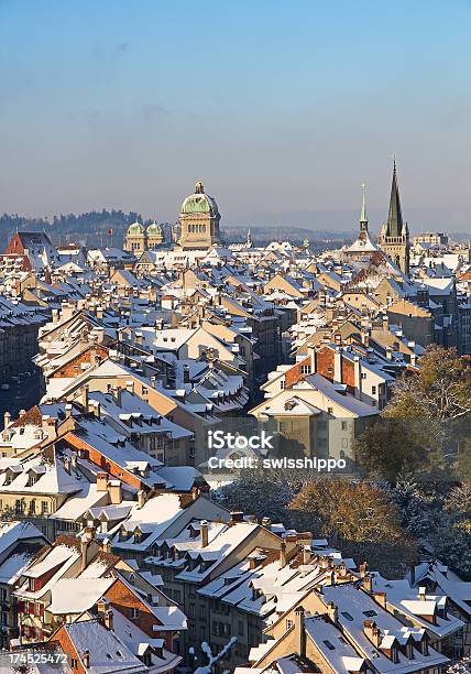 Bern En Invierno Foto de stock y más banco de imágenes de Aire libre - Aire libre, Anticuado, Antiguo