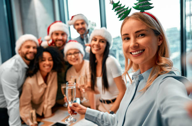 istock New Year's and Christmas mood. 1745258396