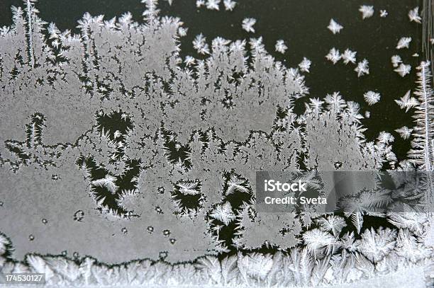 Frosty Muster Stockfoto und mehr Bilder von Bildhintergrund - Bildhintergrund, Eis, Eiskristall