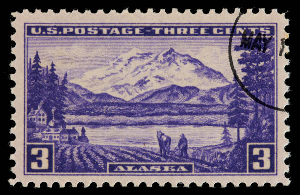 istock Alaska McKinley postage stamp 174530271