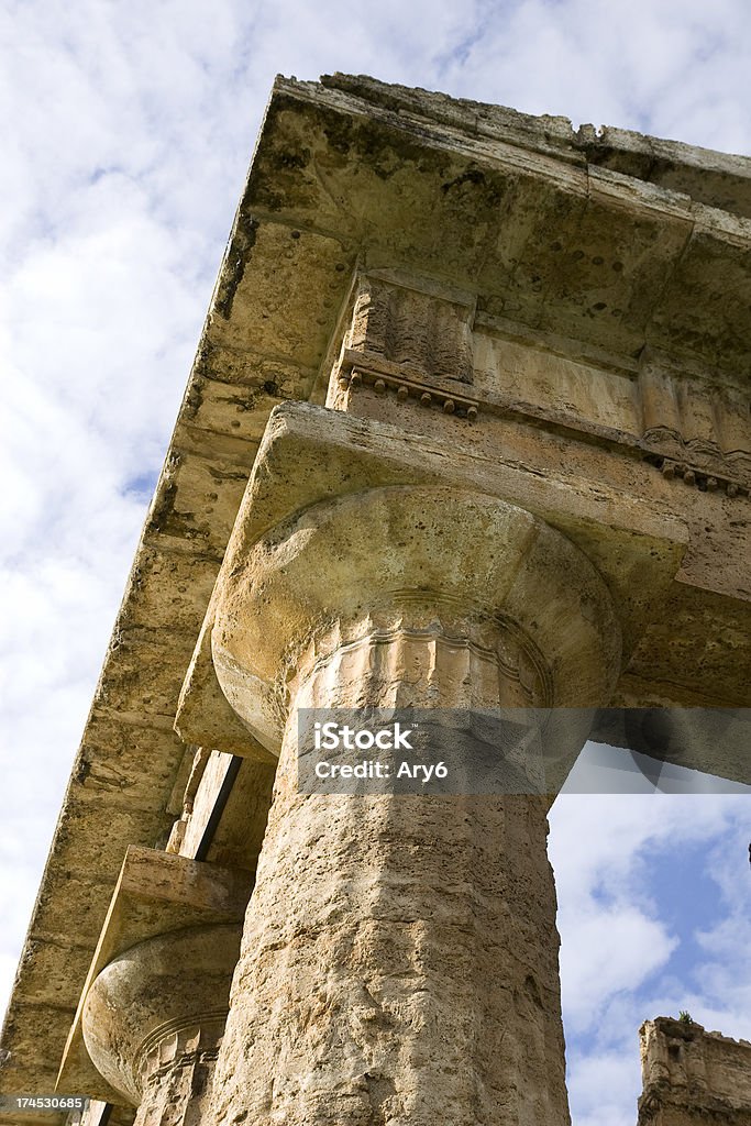 Tempio di Poseidone (Paestum, Italia - Foto stock royalty-free di Antica Grecia