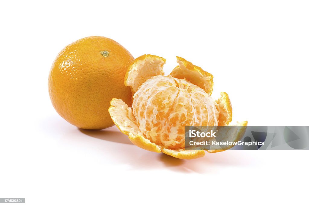 Двух апельсинов Clementine - Стоковые фото Апельсин роялти-фри
