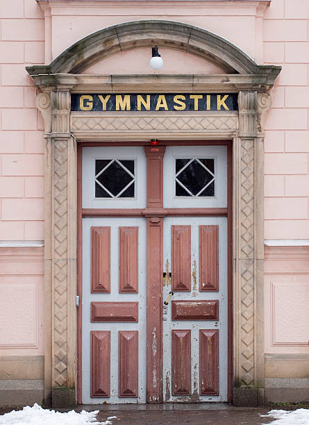 istock Entrance to gymnastics center 174531027