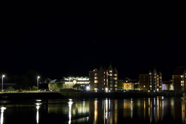 istock Night Photography at Ayr Harbour 1745337064