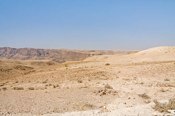 istock Sunny mountain landscape in Judean desert 174537634