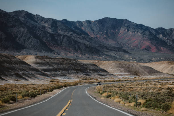 istock driving through Death Valley, California 1745380479