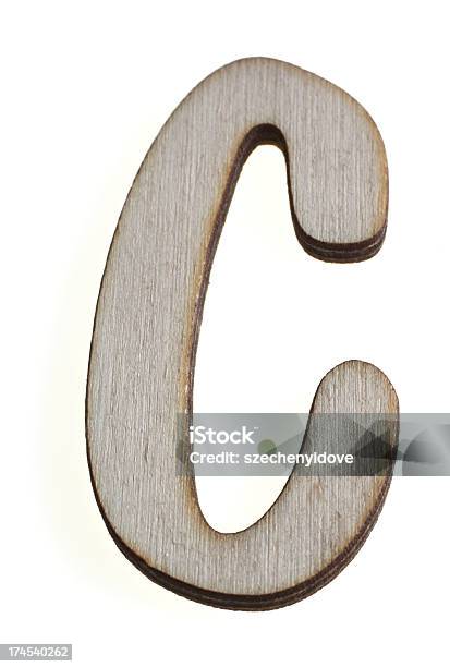 Treen Capital Letter C Stockfoto und mehr Bilder von Alphabet - Alphabet, Alphabetische Reihenfolge, Buchstabe C