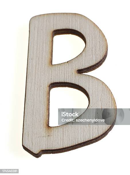 Treen Capital Letter B Stockfoto und mehr Bilder von Alphabet - Alphabet, Buchstabe B, Fotografie