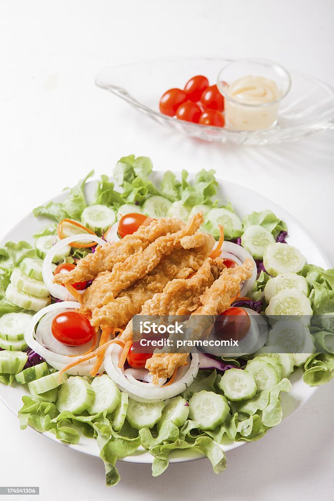 Insalata di pollo - Foto stock royalty-free di Antipasto