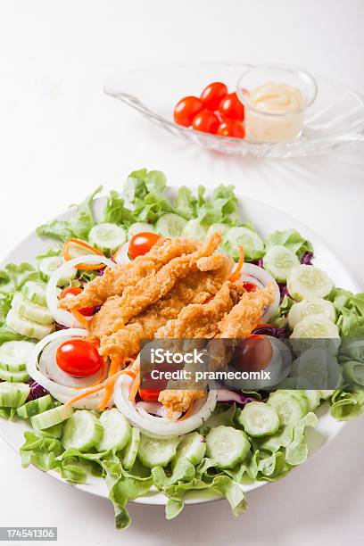 Insalata Di Pollo - Fotografie stock e altre immagini di Antipasto - Antipasto, Assaggiare, Bocconcino di pollo