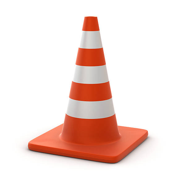 Traffic Cone Traffic Cone cone shape stock pictures, royalty-free photos & images