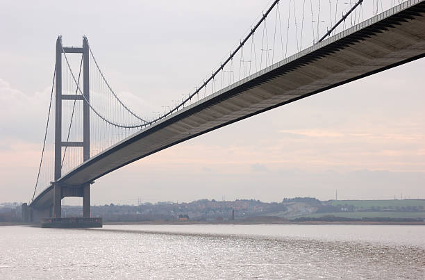 험버교 - humber bridge bridge humber river yorkshire 뉴스 사진 이��미지