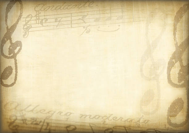 컴포지션 배경기술 - musical note sheet music music opera 뉴스 사진 이미지