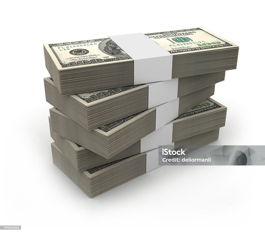 Stack of Dollars  Stack Stock Photo