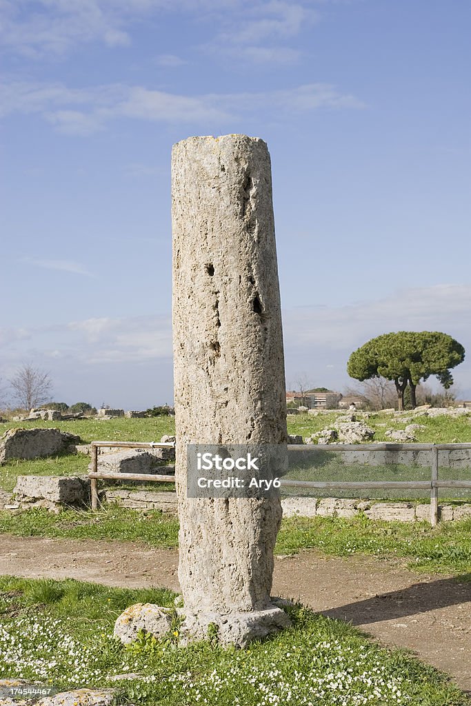 Tempio di Poseidone (Paestum, Italia - Foto stock royalty-free di Antica Grecia