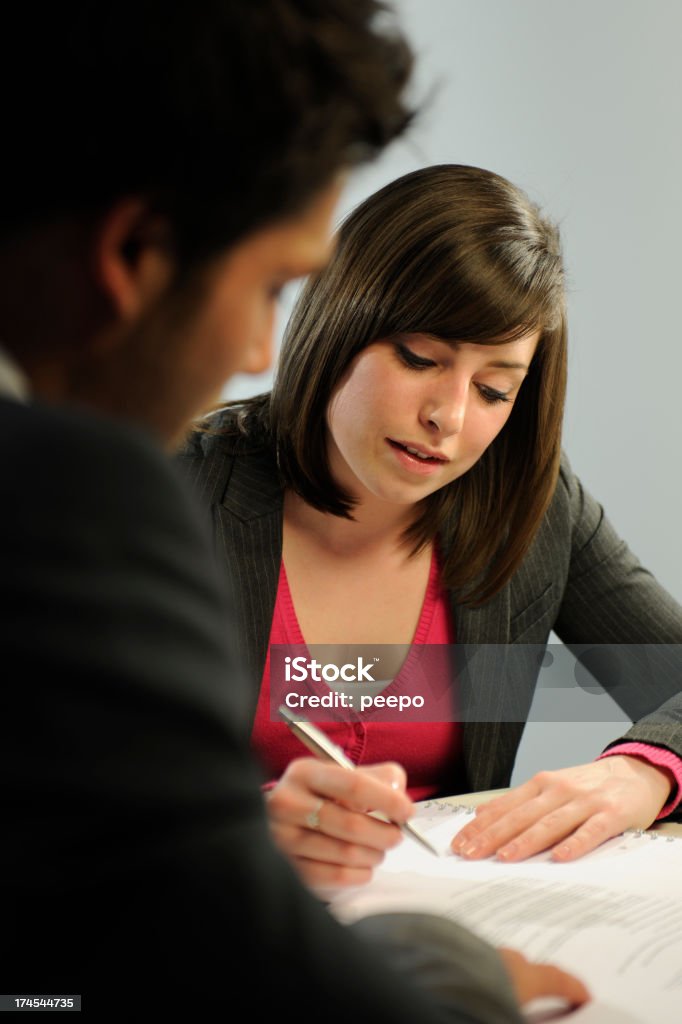 Interaktion business Personen - Lizenzfrei Anzug Stock-Foto