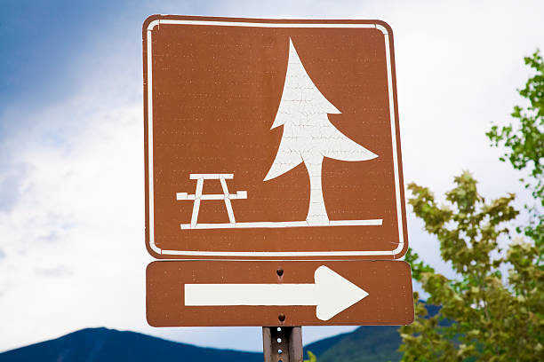 istock picnic area road sign 174544842