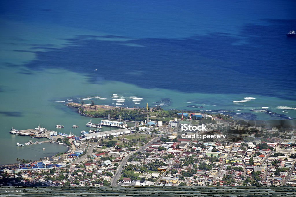 Caribe la ciudad - Foto de stock de Puerto Plata libre de derechos