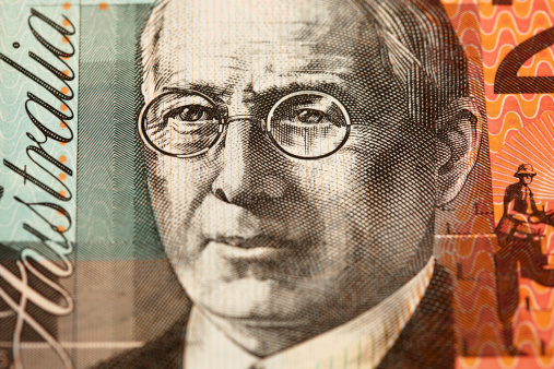 John Flynn's face on Australian Money - macro