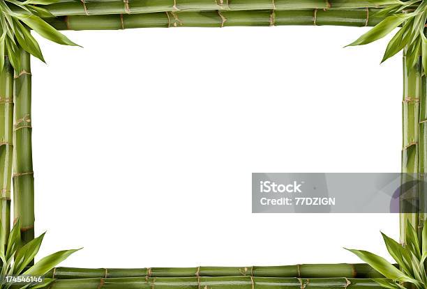 Бамбуковая Рамка — стоковые фотографии и другие картинки Бамбук - Бамбук, Бамбуковый материал, Без людей