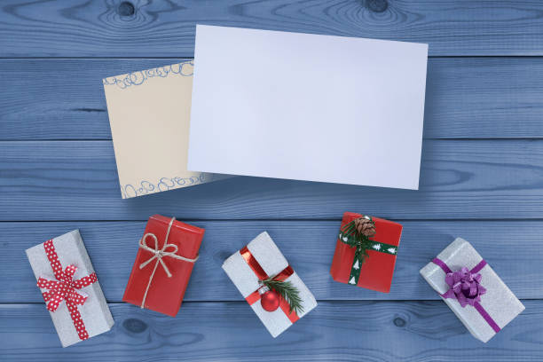 istock Christmas greeting  card with Copy space. Flat design. 1745463497