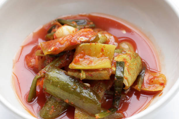istock Kimchi korea food, cucumber kimchi 1745551657