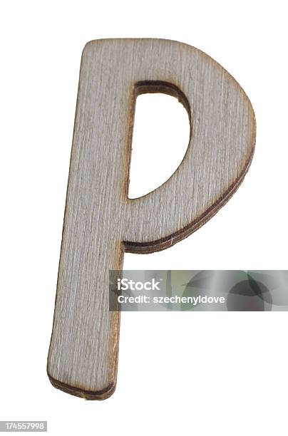 Treen Capital Letter P Stockfoto und mehr Bilder von Alphabet - Alphabet, Alphabetische Reihenfolge, Buchstabe P