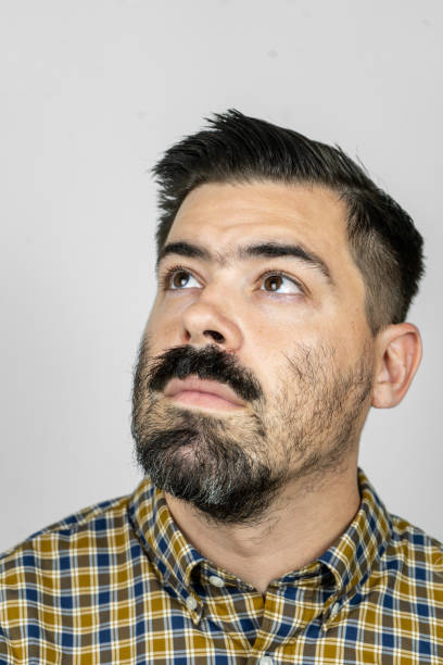 istock Handsome Businessman Looking Up with Determination 1745591443