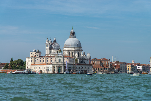 Famous old town and canal of venice, Italy. Travel