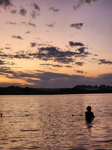 Jaguaruna Lagoon, SC, Brazil.