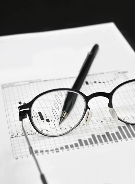 istock Stock market charts analysis 174566835