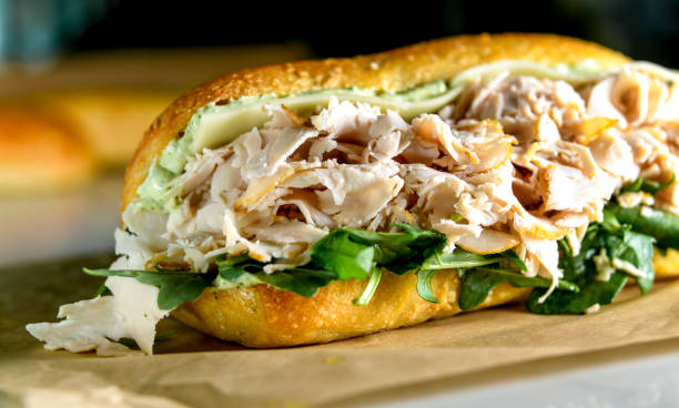 Sanduíche de Forno de Frango e Rúcula: Fácil em 40min - receita deliciosa profissional - passo 1