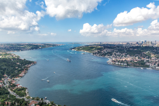 Bebé Beach Vista aérea de İstanbul photo