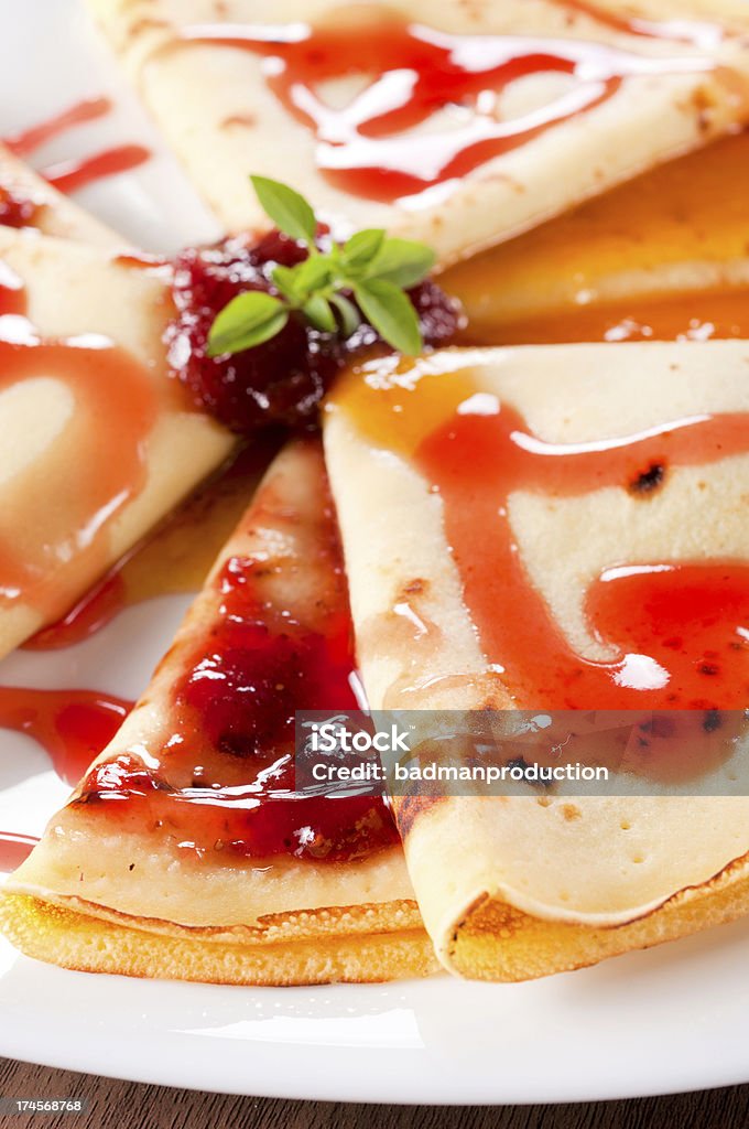 Marmellata di fragole - Foto stock royalty-free di Cibo